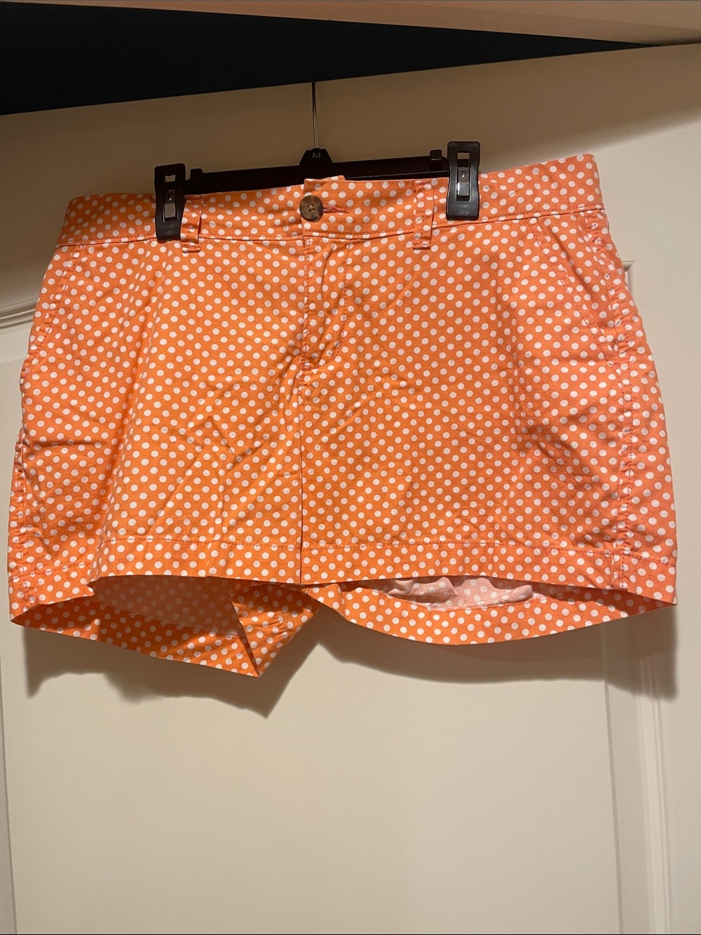 Old Navy Orange Polka Dot Women’s Shorts